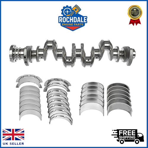 FOR BMW N57D30 3.0 DIESEL FORGED CRANKSHAFT (4WEB) WITH ENGINE REBUILD KIT NEW - Picture 2 of 8
