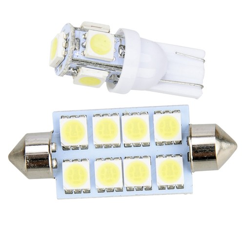 18Pc White LED Interior Light Bulb Package Kit Fit for Ford Expedition 2003-14 - Picture 4 of 5