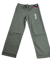 Cherokee Workwear Olive Green Scrub Pants S Polyester/Cotton Blend