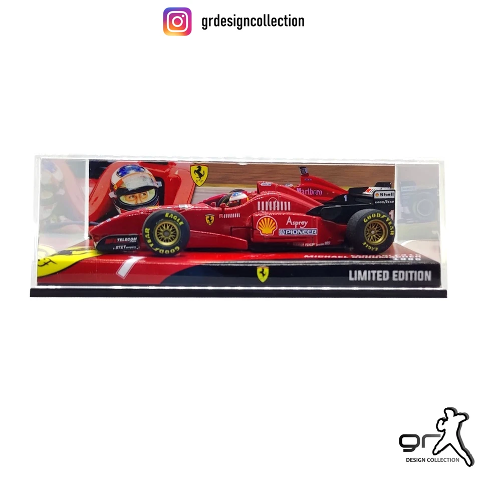 Michael Schumacher - Ferrari F310 - F1 GP 1996 / Minichamps / 1:43 - Immagine 2 di 4