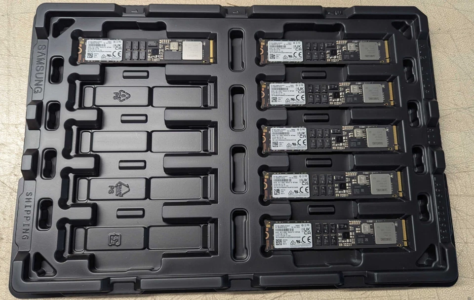 (5-PACK!) ESD Stack Box for 6x NVMe 22110 drive type - antistatic - Bild 2 von 2