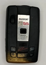 Escort Passport S55 Radar & Laser Detector – Black – For Parts / Not Working