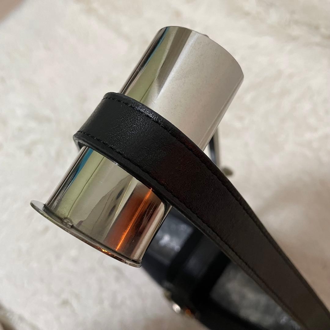 Burberry Blue Label One Shoulder Bag Dark Navy Leather Horse Logo Hobo Bag New thumbnail 24