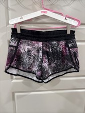 lululemon running shorts size 6