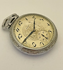 Art Deco 1925 Elgin Size 16s Pocket Watch