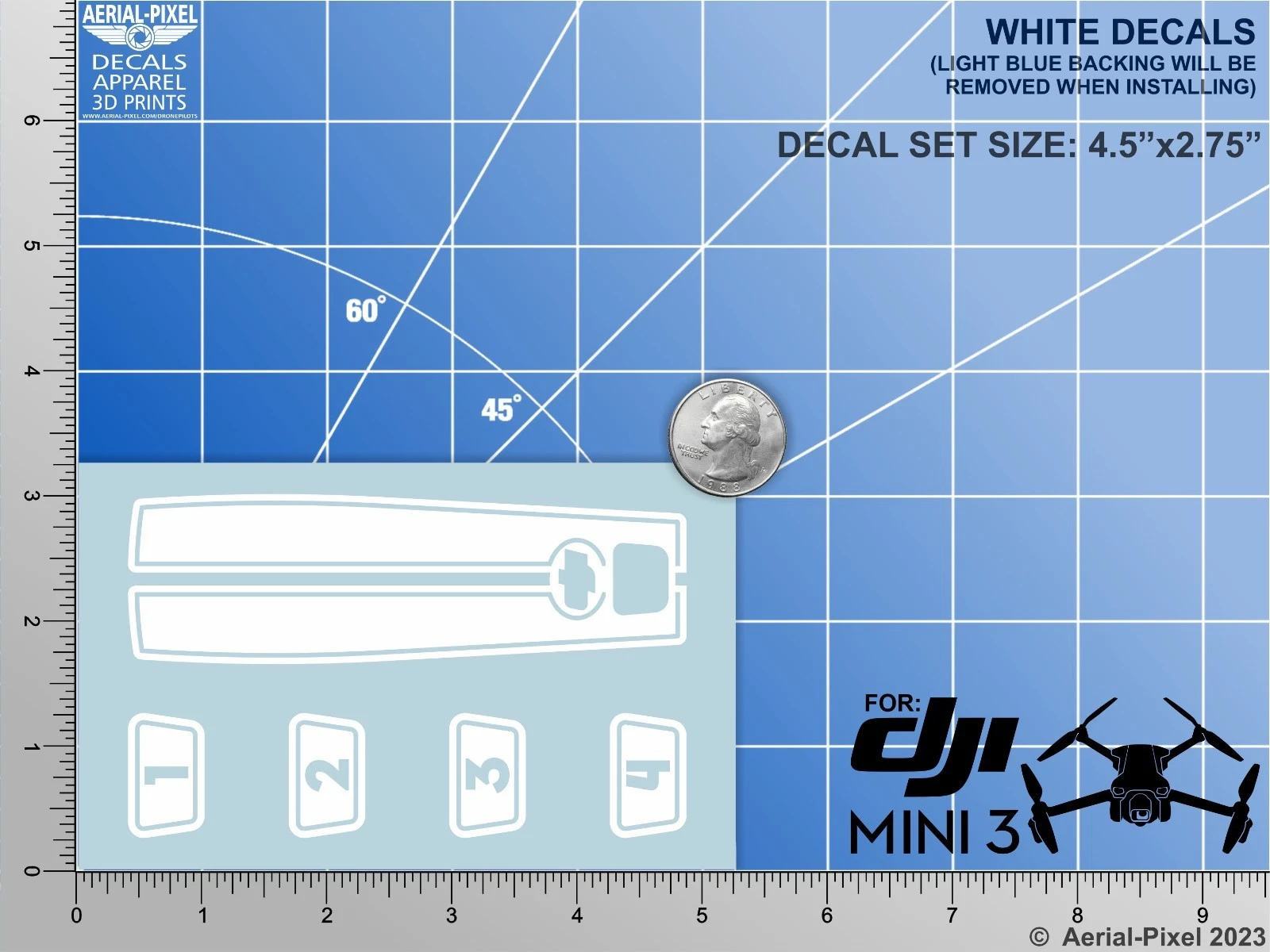 White Decal