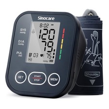 Blood Pressure Monitor, Upper Arm BP Machine for Home, Adjustable Cuff 8.6"-1...