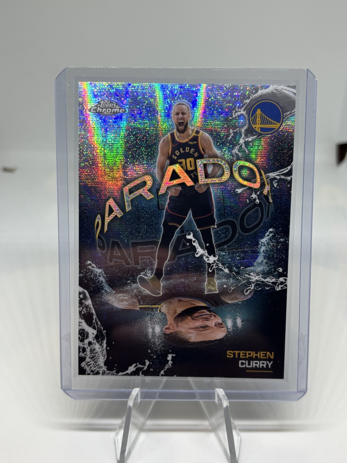 2025-26 NBA Topps Chrome STEPHEN CURRY #PX-8 PARADOX SSP CASE HIT Warriors