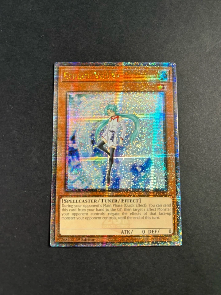 YuGiOh! Effect Veiler (Quarter Century Secret Rare) RA01-EN003 25th Anniversary - Image 2 of 4
