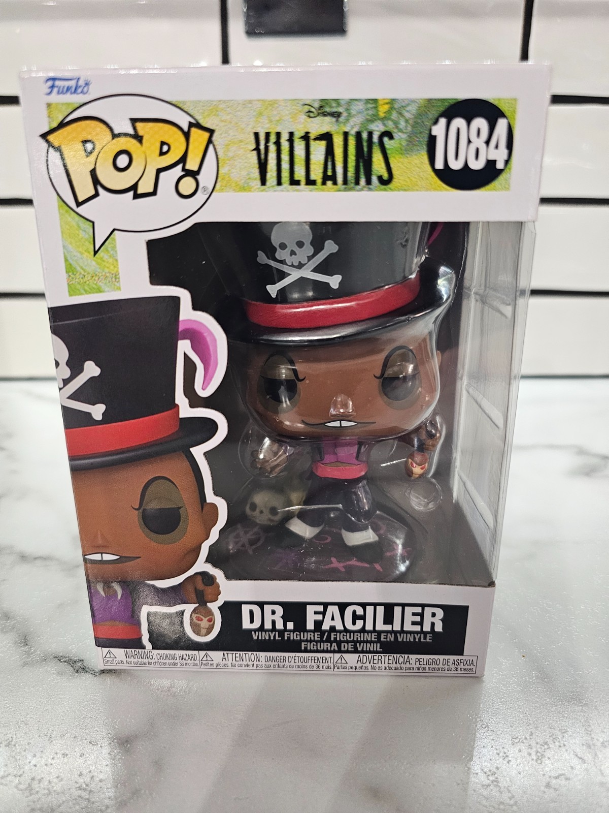 Funko Pop! Vinyl: Disney Villains - Dr. Facilier #1084 w/pop protector
