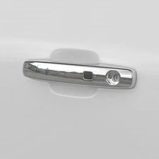 For 2023-25 Ford Ranger Chrome Exterior Car Smart Door Handle Cover Trim Set