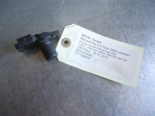 Renault Clio II Sensor 8200033686 1.5dCi 48kW K9K700. K9K704 65006