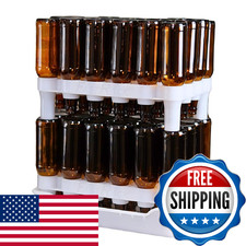 FASTFERMENT - 24-Bottle Drying Rack  Tray Bottle Drying Tree Alternative  Dry