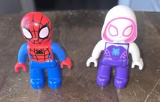 Lego Duplo Amazing Spiderman & Spider Gwen Lot Of 2 Ghost Spider Spidey Friends