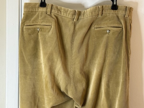 RARE 80s Vintage Polo Ralph Lauren Corduroy Andrew Pants Brown Men’s Size 42x30 - Picture 4 of 7