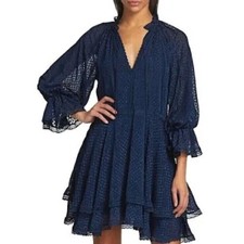 Alice + Olivia Joanne Tiered Handkerchief Dress 4