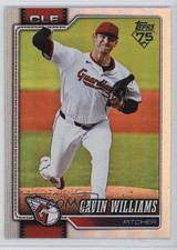 2026 Topps Series 1 Rainbow Foil Gavin Williams #254 13cy