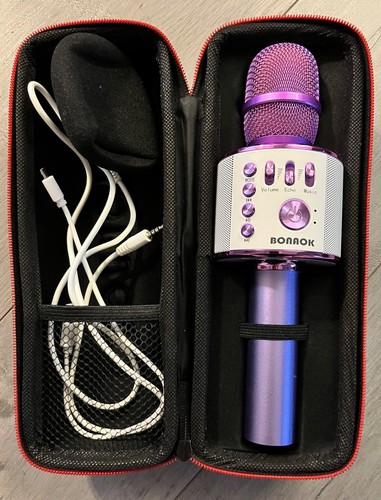 BONAOK Q37 Wireless Microphone & HiFI Speaker