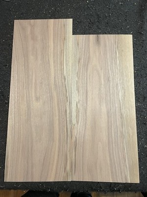 Guitar Top #0313C - Flitch Matched Black Walnut 18.5/16.5'' x 14'' x 0.22''