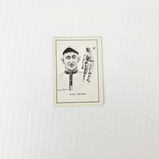 Vintage 1950 Callahan Honus Hans Wagner Pirates Baseball Trading Card