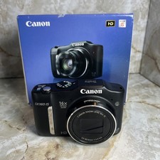 Canon PowerShot SX160 IS 16.0MP Digital Camera Black DOESN'T FIRE - READ DESC