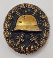 ✠ ORDEN - VERWUNDETENABZEICHEN - WK I - BUNTMETALL - 1914 ✠