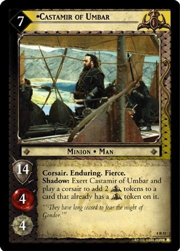 Castamir of Umbar - Siege of Gondor - Lord of the Rings TCG - Imagen 1 de 6