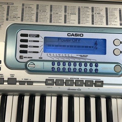 Casio WK-3000 Keyboard - Tested & Working With Power Adapter | eBay