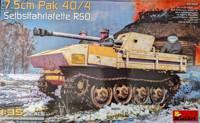 MiniArt 35483 - 1:35  7,5cm PaK40/4 auf RSO