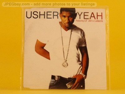USHER FT LIL'JON AND LUDACRIS YEAH (X18) 4 Track CD Single including Picture Sle