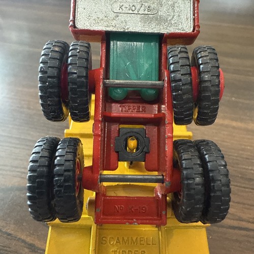 Lesney Matchbox King Size K-10/19 Scammell Tipper Truck LESEN - Bild 16 von 17