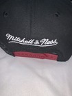 Miami Heat NBA Mitchell & Ness snapback hat Adjustable Black and Red — photo 2