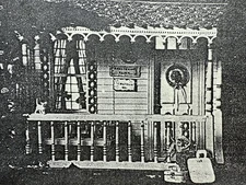 12 PC VTG 1:12 Scale “Room At The Cape” Houseworks Door Window Baluster Shingles