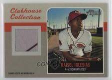 2019 Topps Heritage High Number Clubhouse Collection Relics Raisel Iglesias 1hc0