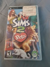 The Sims 2 Pets Sony PSP Complete CIB Game and Manual Tested Working