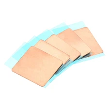 Heatsink Copper Sheet Shim 0.3mm with Thermal Conductive Tape for Computer 5 Set