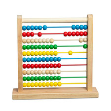 Classic Wooden Educational Counting Toy with 100 Beads