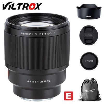 Viltrox AF 85mm F1.8 II Full Frame Auto Focus Prime Lens for Sony E-mount Camera