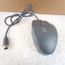 Logitech MouseMan Serial-MousePort Mouse M-CQ38 3-Button Vintage PC ShowModel