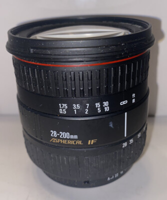 Sigma Zoom 28-200mm 1:3.5-5.6 DL Hyperzoom Macro Pentax mount | eBay
