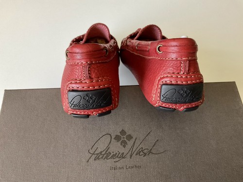 NWB-PATRICIA NASH DESIGNS WOMENS DOMENICA TASSEL RED MOCCASIN LOAFER SZ 10 FLATS - Picture 8 of 9