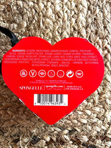 NWT Spongelle' Body Buffer Infused Sponge FOR THE 2 OF US SUGAR DAHLIA 2oz - Picture 2 of 5