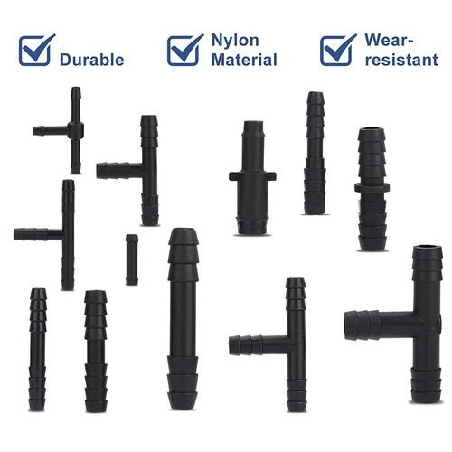 125 X Hose Connector Assortment Reducer T Piece Connector Set Car Set - Picture 9 of 9