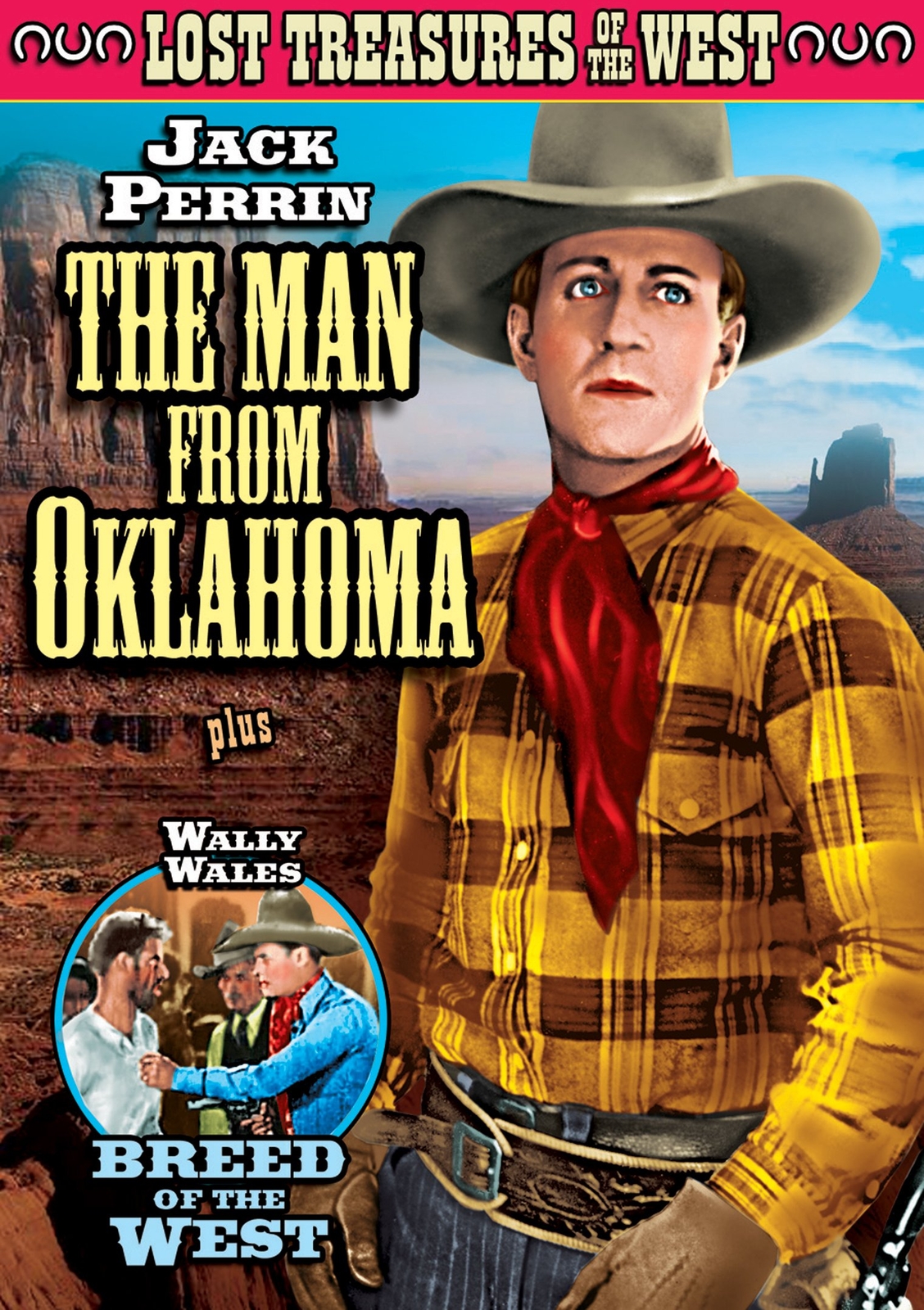 Man From Oklahoma (Silent) (1926) / Breed of the West (1930) (DVD) Jack Perrin
