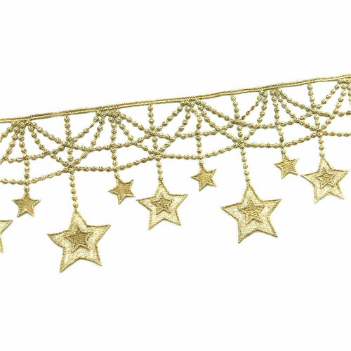 Embroidered Trim Lace Edge Ribbon Applique Sewing DIY Dress Turban Curtain Decor - Picture 4 of 15