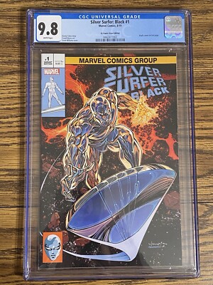 SILVER SURFER BLACK #1 - IG Comic Store Edition Trade - CGC 9.8 Scott Willliams