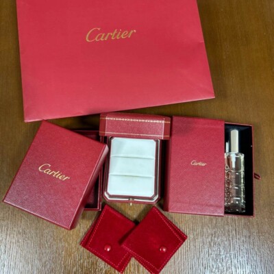 Cartier Pairing Case + Ring Pouch + Cleaner inklusive
