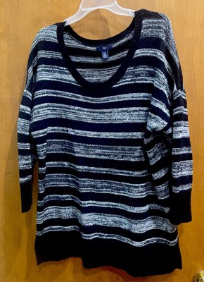 トップス old GAP KNIT 90s Vintage 1990s The GAP Multi-Color Plaid Knit X-Large Sweater