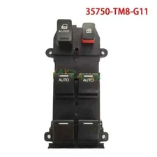 Driver Side Master Power Window Control Switch for Honda Insight 35750-TM8-G11
