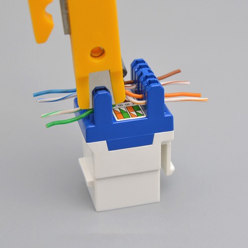 12/24PCS Clipsal Compatible Style CAT6 RJ45 8P8C Network Data Jack Mech Insert - Picture 10 of 16